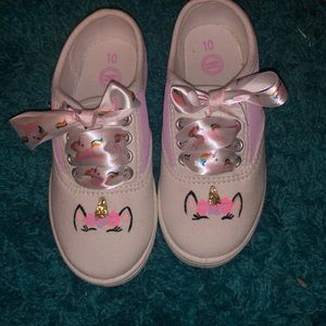 Hand Painted Unicorns Shoes